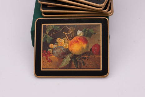 Sous-verres Lady Clare peinture "nature morte" dans boîte d'origine