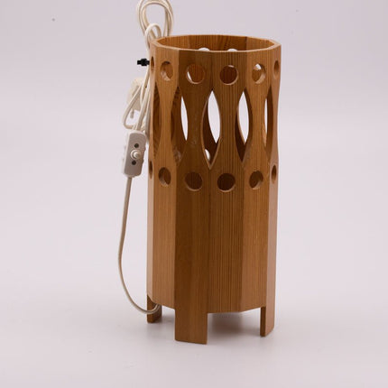 Lampe de chevet en bois style scandinave 