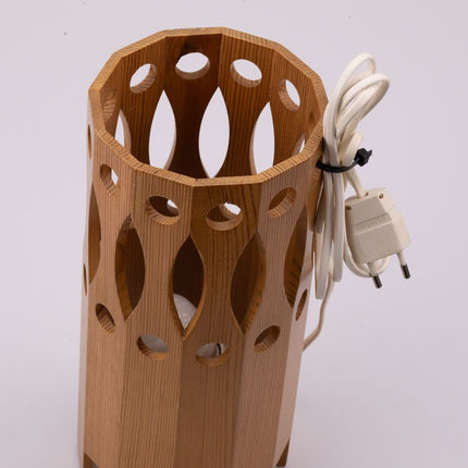 Lampe de chevet en bois style scandinave