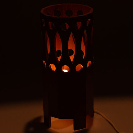 Lampe de chevet en bois style scandinave