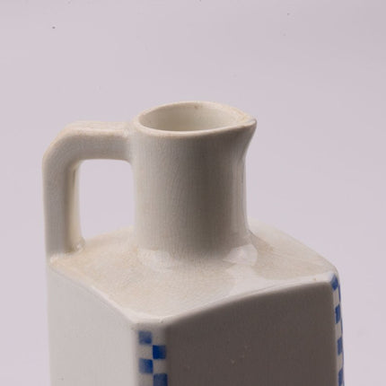 Pot à huile et pot à vinaigre en porcelaine blanche