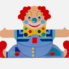 Porte-manteau clown Mertens-Kunst à 2 crochets