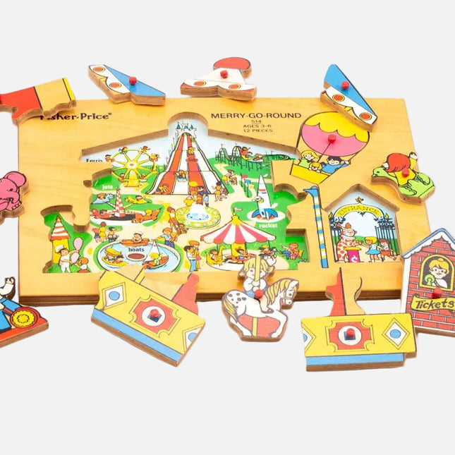 Jeu en bois Fisher-Price pour enfants