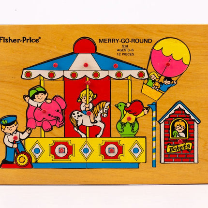 Jeu en bois Fisher-Price pour enfants