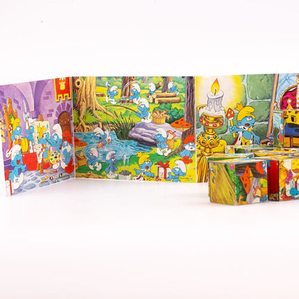 Jeu de cubes puzzle Schtroumpf