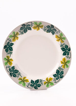 Assiette de service Digoin Sarreguemines blanche