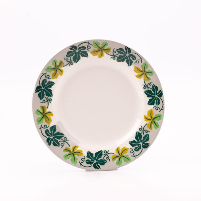 Assiette de service Digoin Sarreguemines blanche