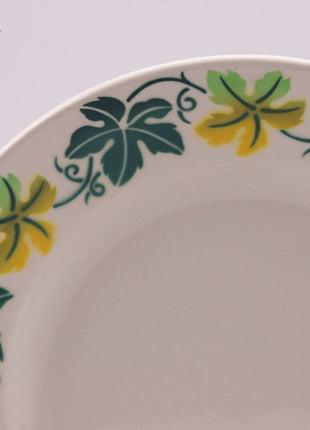 Assiette de service Digoin Sarreguemines blanche