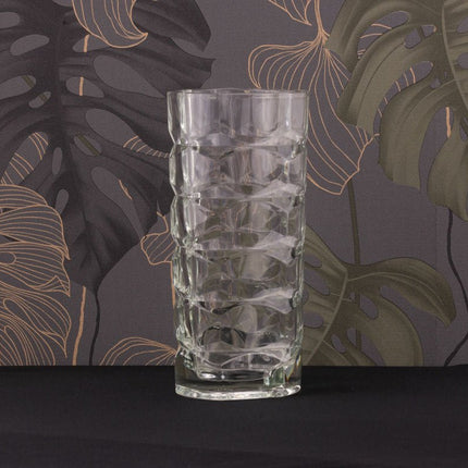 Grand vase à facettes styla art déco