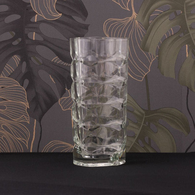 Grand vase à facettes styla art déco