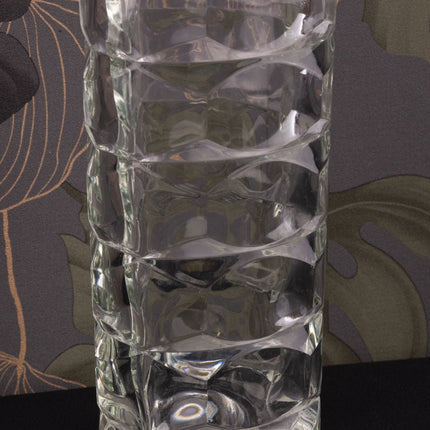 Grand vase à facettes styla art déco