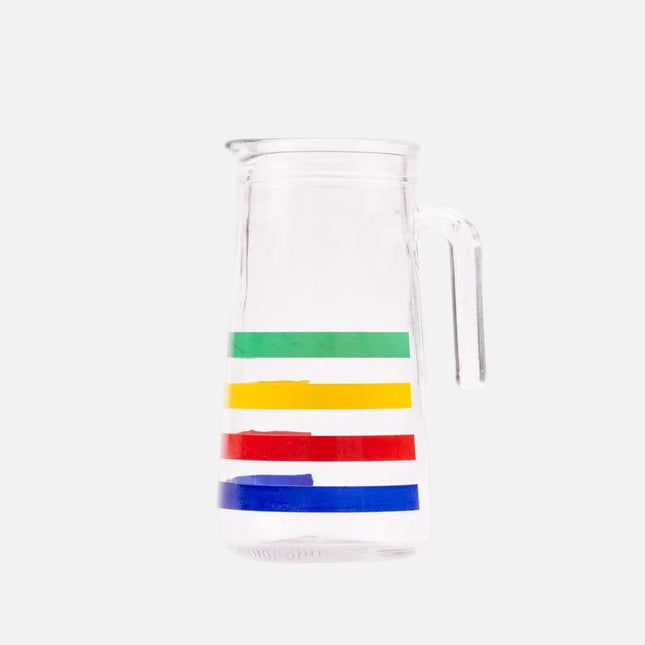 Carafe / pichet décor multicolore Covetro