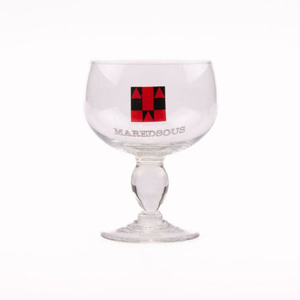 Verre ancien abbaye Maredsous sur pied