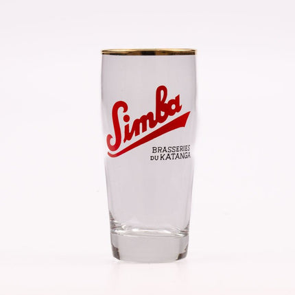 Verre vintage Simba Brasseries Katanga Congo