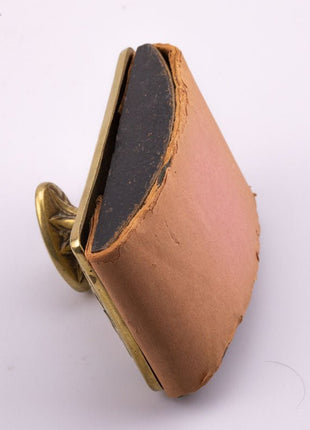 Gebeiteld messing vloeipapier