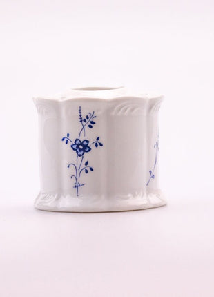 Pot pour brosse à dents en céramique blanche 4 trous