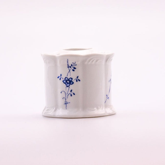 Pot pour brosse à dents en céramique blanche 4 trous