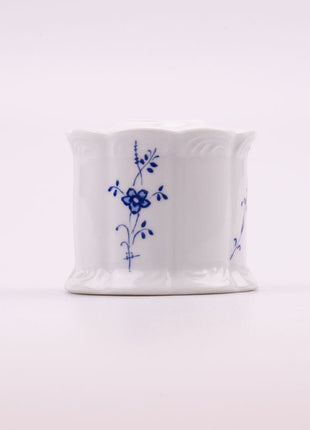 Pot pour brosse à dents en céramique blanche 4 trous