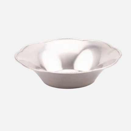 Plat rond Alessi en inox 