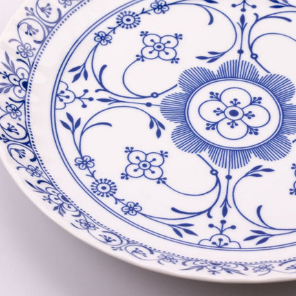 7 assiettes plates en porcelaine blanche Wunsiedel