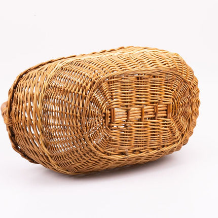 Panier en osier vintage Békés