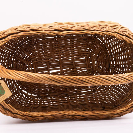 Panier en osier vintage Békés