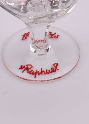 4 verres apéritif rouge Saint-Raphaël