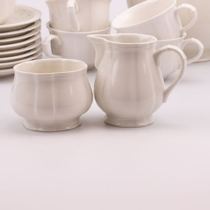 Service à thé Villeroy & Boch Manoir blanc