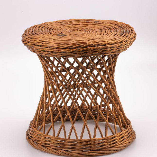 Bijzettafel van riet