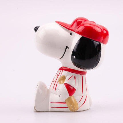 Figurine Snoopy baseball 1958-1966 en porcelaine