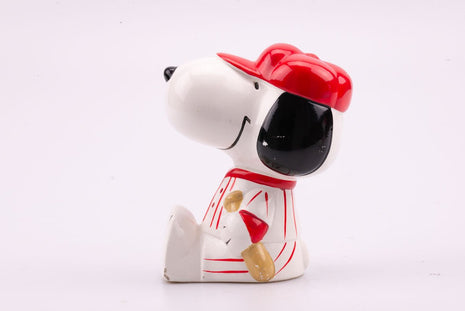 Figurine Snoopy baseball 1958-1966 en porcelaine