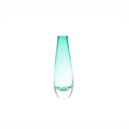Petit vase bleu Sea Glasbrik Kosta