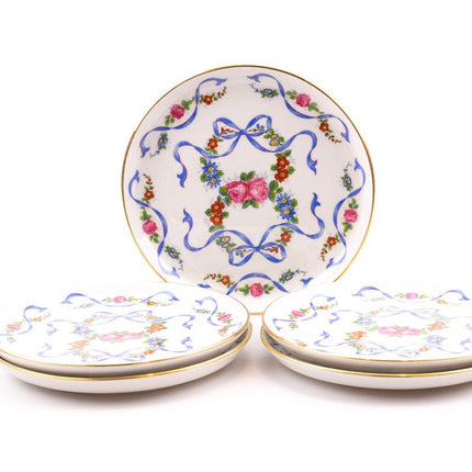 5 assiettes à dessert Pillivuyt