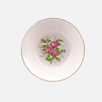 6 coupelles en porcelaine Winterling blanche et motifs floraux
