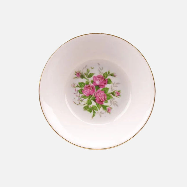 6 coupelles en porcelaine Winterling blanche et motifs floraux