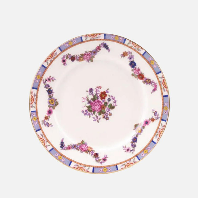 6 dessertbordjes van Limoges-porselein