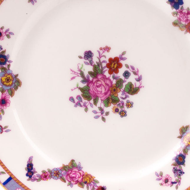 6 dessertbordjes van Limoges-porselein