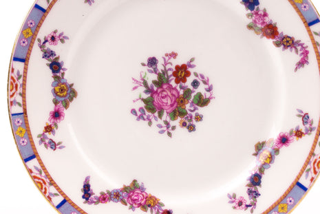 6 dessertbordjes van Limoges-porselein