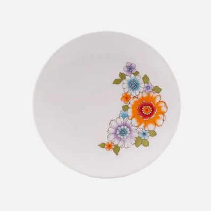 5 assiettes à dessert vintage Mitterteich blanc