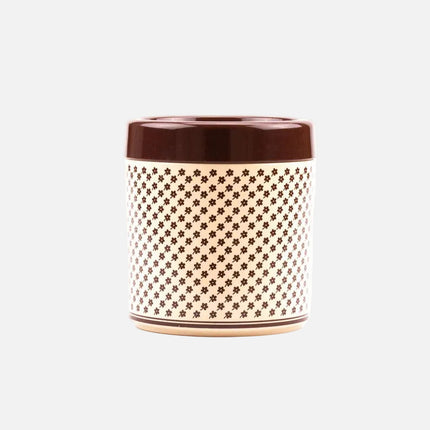 Poubelle de table Emsa beige et brune