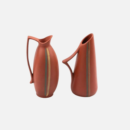 Set de 2 petits vases Sawa Ceramic Franz Schwaderlapp à anse