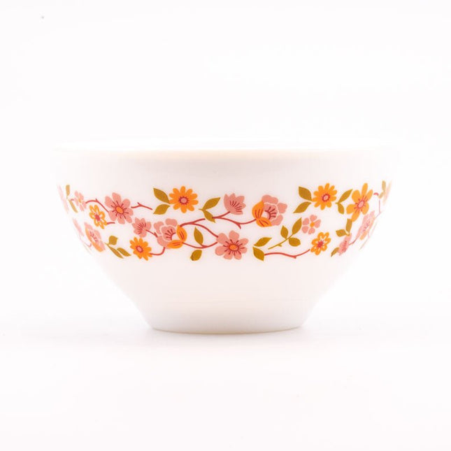 Set of 5 Arcopal Scania flower bowls