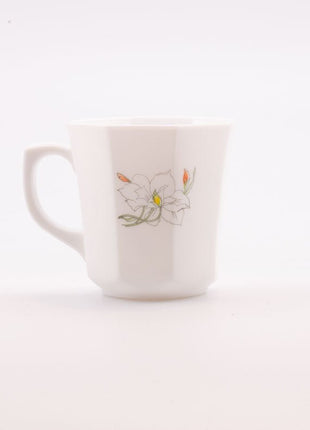 Arcopal octagonal white cup