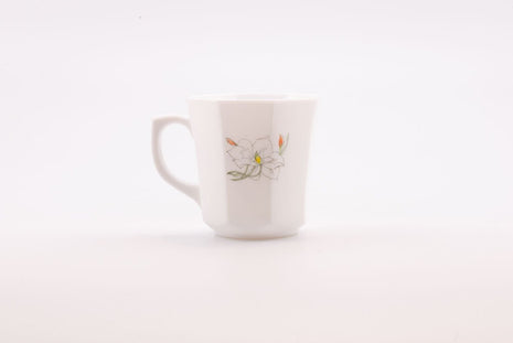 Arcopal octagonal white cup