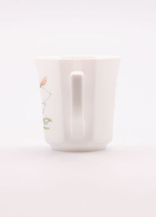 Arcopal octagonal white cup
