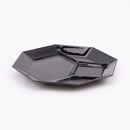 6 assiettes à compartiments noires Arcoroc Octime