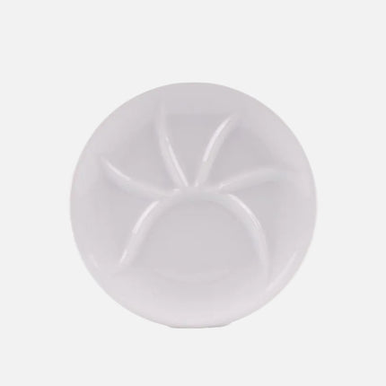 Assiette à compartiment blanche Pillivuyt