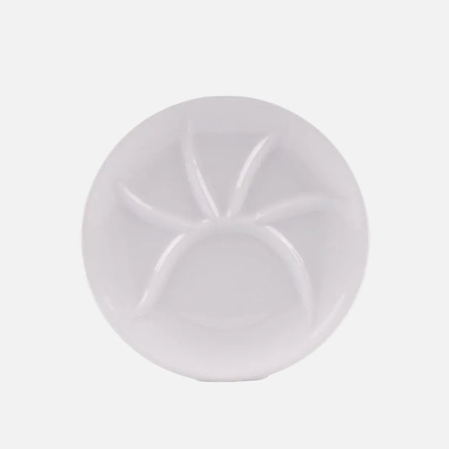 Assiette à compartiment blanche Pillivuyt