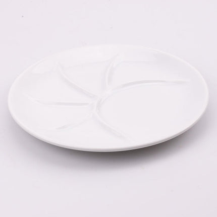 Pillivuyt white compartment plate (13 available)