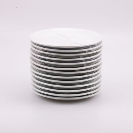 Pillivuyt white compartment plate (13 available)